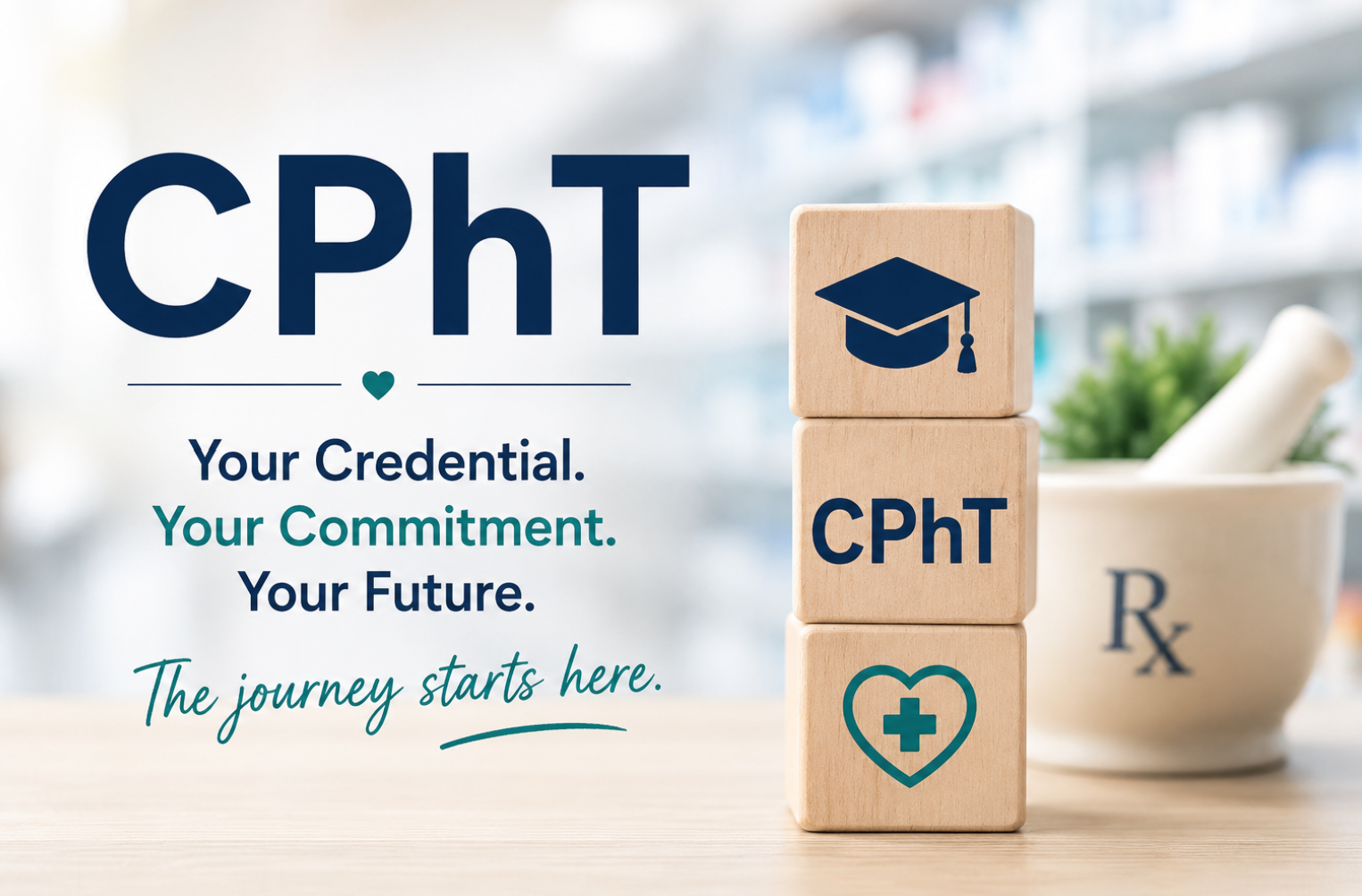 RxTechTalks | Your Career Doesn’t Have to Be Linear. Stacking Credentials. Your CPhT destiny.
